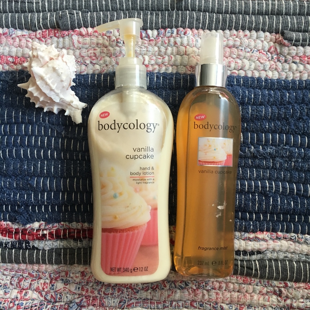 EXTREMELY RARE Bodycology Vanilla Cupcake Bundle
